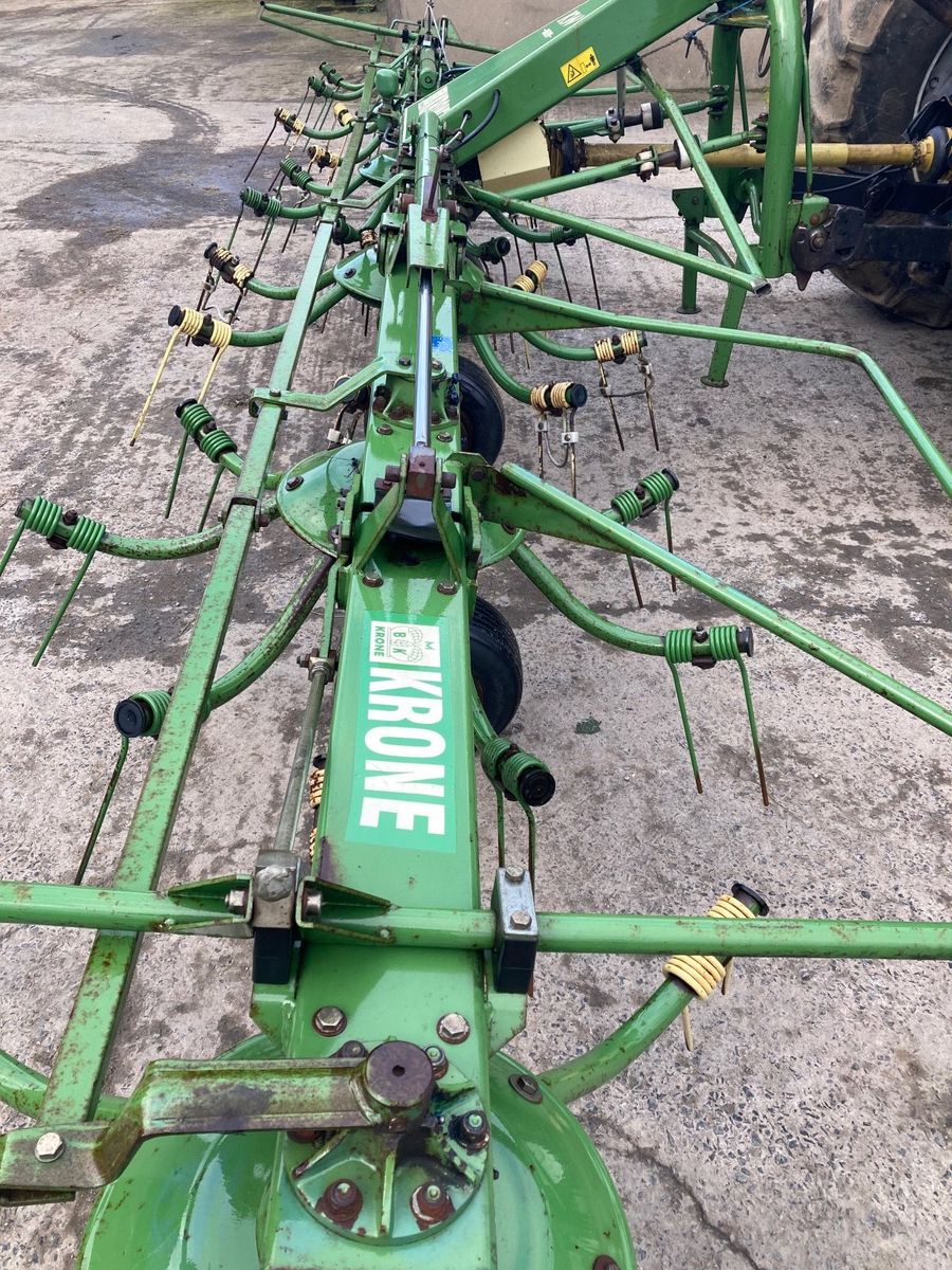 Krone 6 Rotor Tedder Colin Cantley Farm Machinery